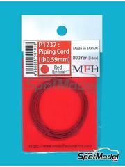 全国どこでも送料無料！ P1229: Hiro Factory Model Detail + (2mm) Cord Wire Silver - その他